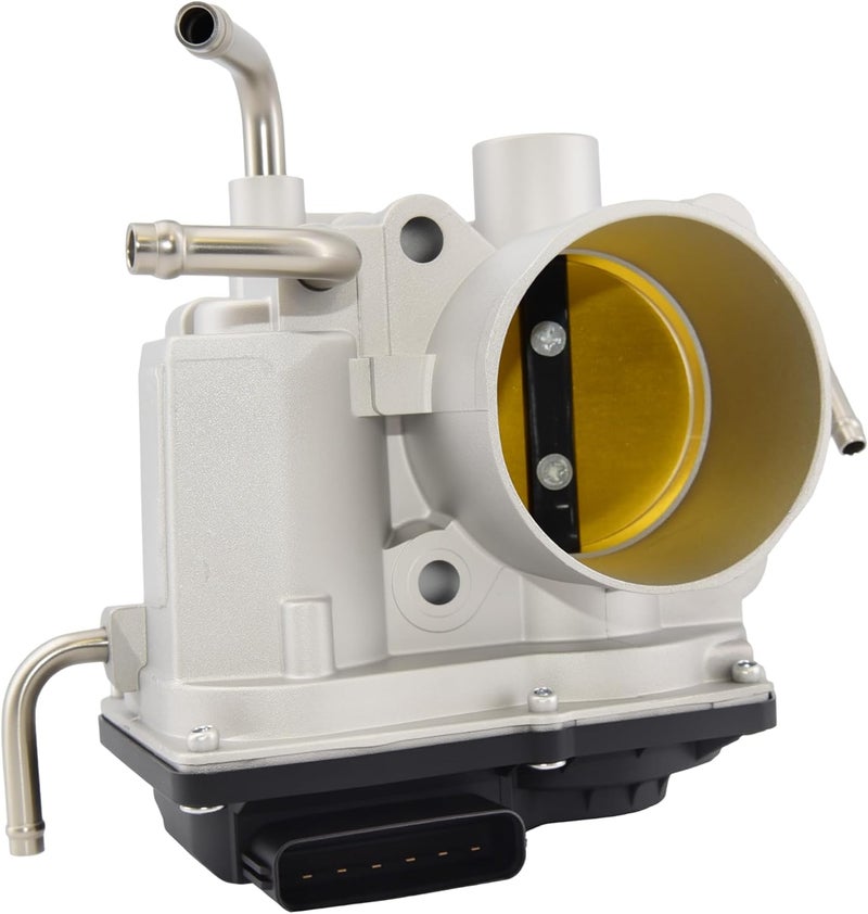 BasaltAuto Electronic Throttle Body 22030-0H031 22030-28070 Compatible for 2007-2011 Toyota Camry Corolla Matrix, 2006-2008 RAV4, Compatible for 2006-2010 Scion TC, 2008-2015 XB [2.4L] Engine Only - Image 1